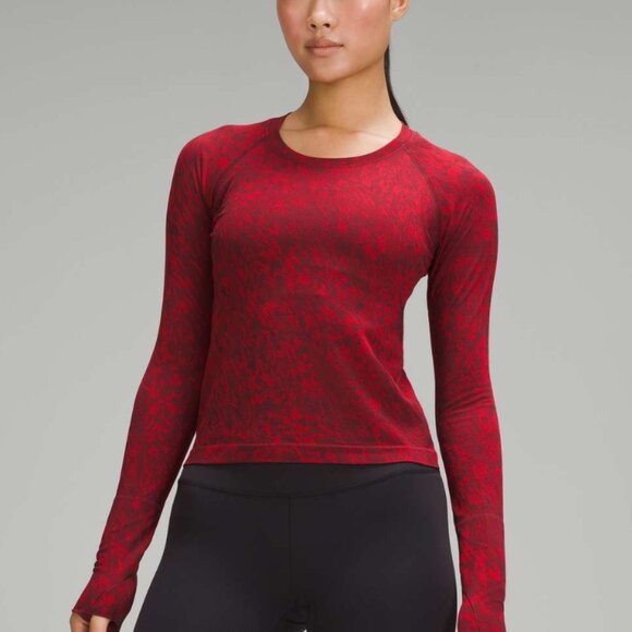 Lululemon lunar new year swiftly long sleeve race length size 4 - Picture 1 of 5